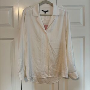 Quince Washable Silk Blouse - NWT